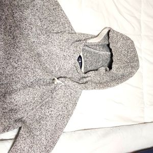 XS Northface crossover wrap cardigan